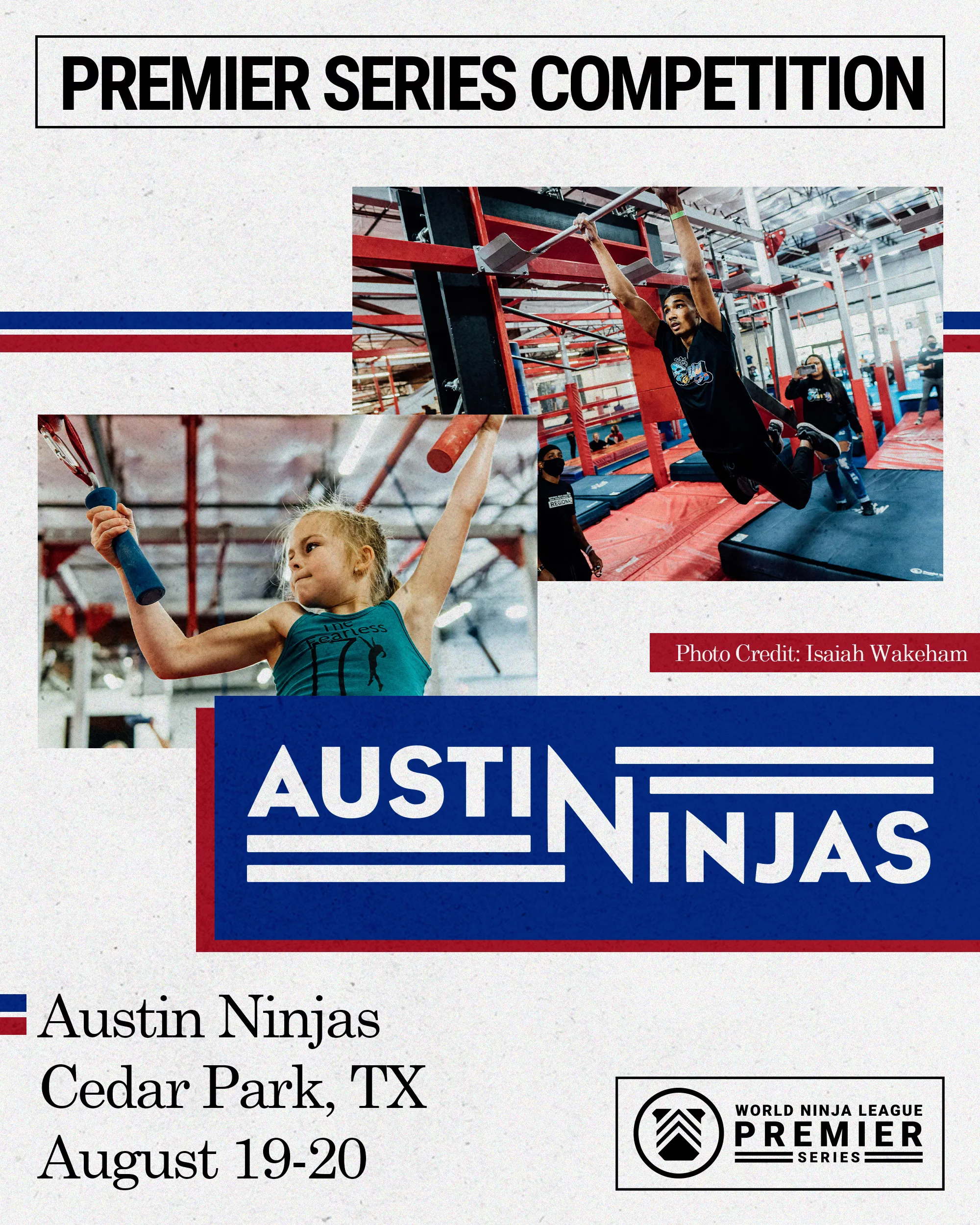 Premier Series Austin Ninjas Ninja Competition Schedule
