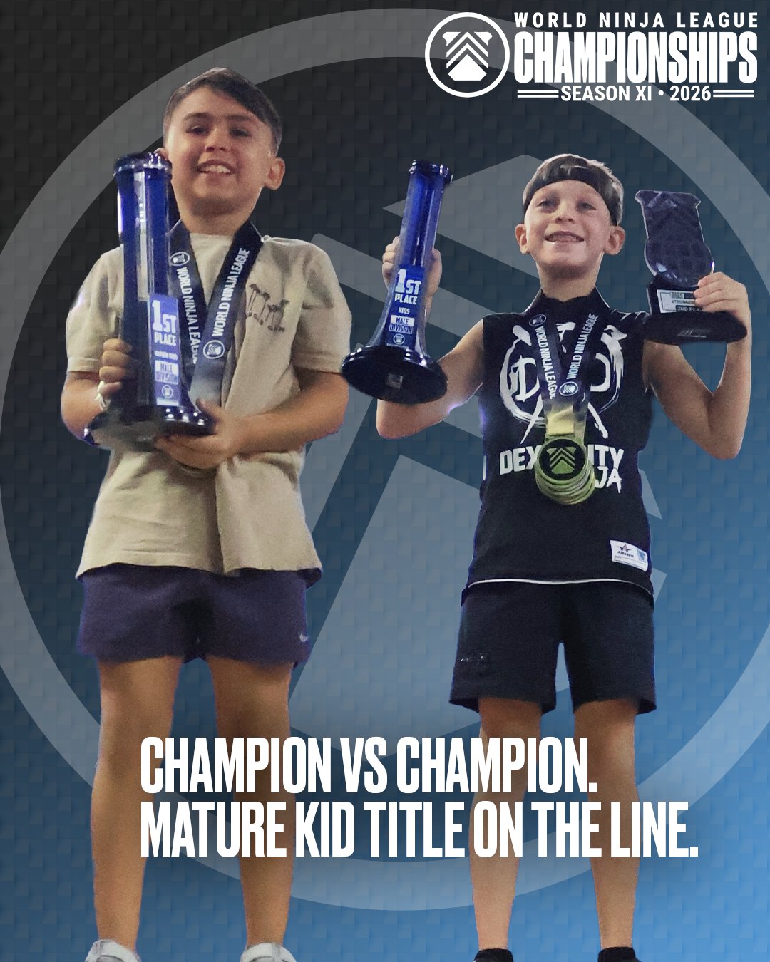 Mature Kids Male Champions
