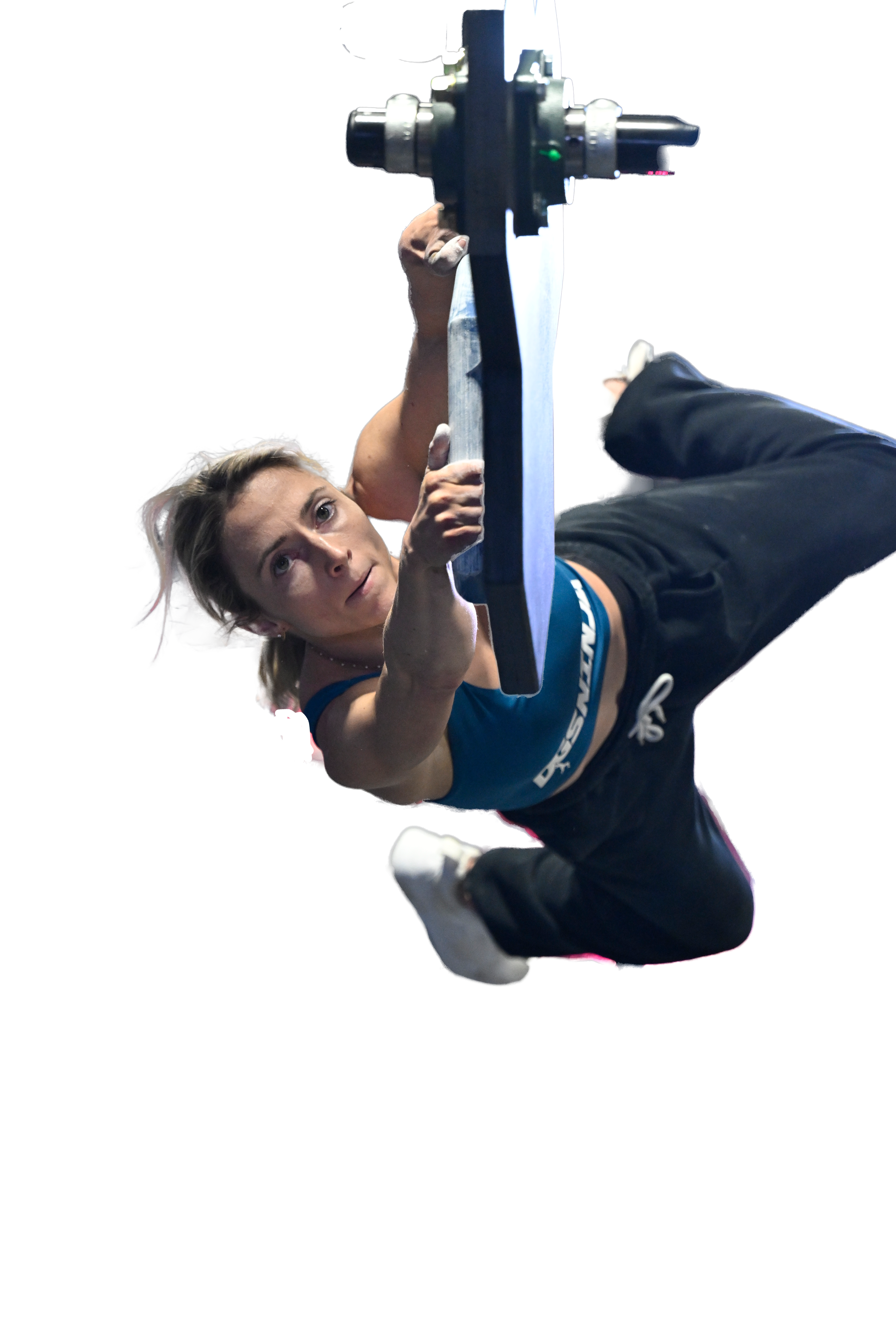 Athlete competing